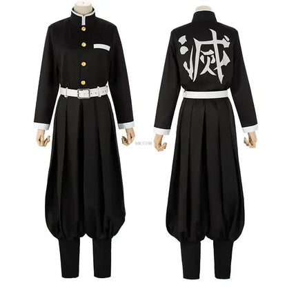 2026 Halloween Rengoku Kyoujurou Cosplay Anime  Cosplay Costume  Kimono Haori Wig Ring
