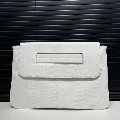 Ladies' fashionable retro snake patterned handbag with high capacity and detachable shoulder strap, single shoulder bag