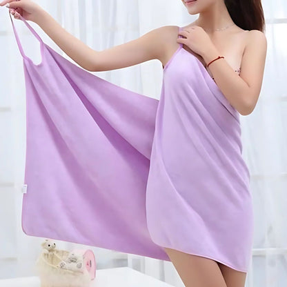70X140cm Super Soft Quick Dry Wearable Bath Towel for Women Lightweight Absorbent Pool Yoga Travel Sport Accessories Beach Towel