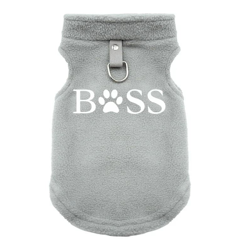 Roupas para cães BSS, casaco de outono inverno, colete quente de lã para cães pequenos Chihuahua Bulldog, jaquetas, fantasias e suprimentos