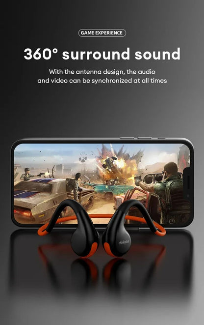 Original Lenovo X7 Air Conduction Headphone Wireless Bluetooth 5.3 Earphones Bone Conduction Sports Headset Outdoor EarHook Mic