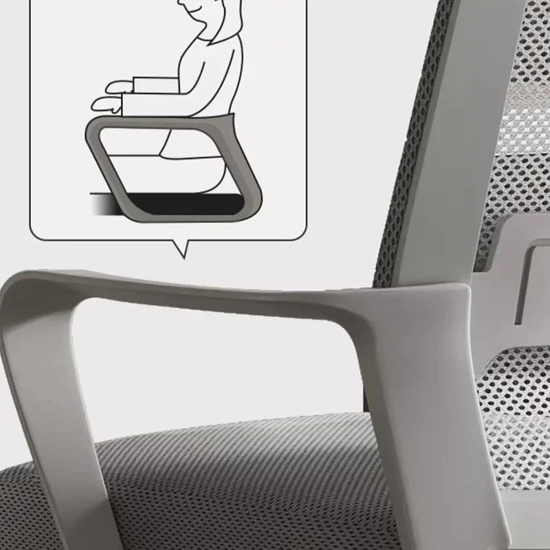 Living Room Chairs Height Adjustable Chair Pc Rocking Office Ergonomic Wheels Relaxation Armchair Weightless White Lazy Recliner