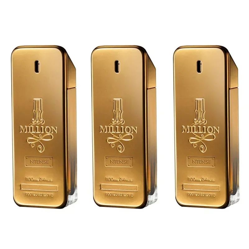 Golden Million Gold ,Perfume  Fragrance Cologne Fresh Men's Woody Brick Extrait - Men's Long-Lasting 100ml  Perfume Pray