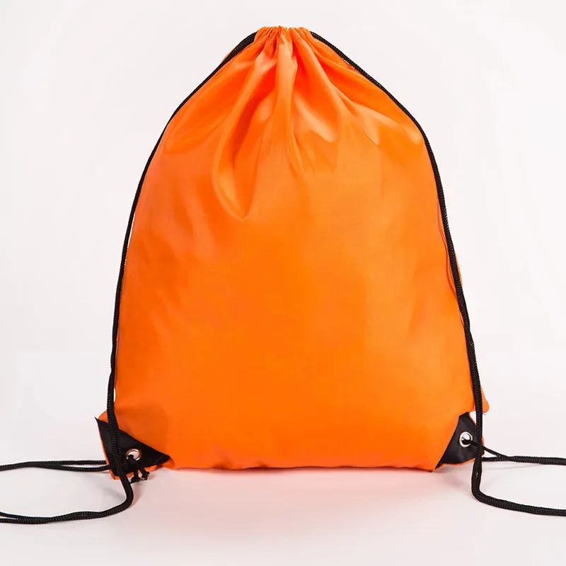 Mochila Dobrável Esportiva para Viagem ao Ar Livre Bolsa Portátil Impermeável para Natação Praia Acampamento Mochila de Cordão Bolsas de Nylon Diárias