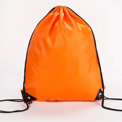 Mochila Dobrável Esportiva para Viagem ao Ar Livre Bolsa Portátil Impermeável para Natação Praia Acampamento Mochila de Cordão Bolsas de Nylon Diárias