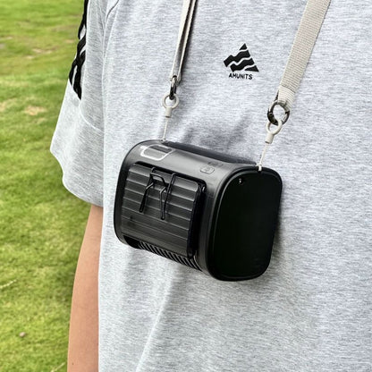 Aecooly Waist Fan Portable Waist Cooling Artifact Tubular Flow High Speed Large Wind Power Violence Small Summer Refrigeration