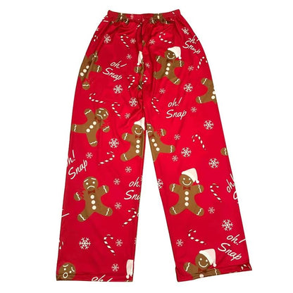 New Anime Stitch Pajama Pants Halloween Fashion  Pajama Trousers men's Home Pants Autumn Winter Loungewear Trouser