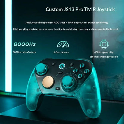 Game Sir G7 Pro 8K Aimlabs Game Controller Tmr Joystick 8000Hz Wired Gamepad for PC Steam Switch Android Apple One Click Wake NS