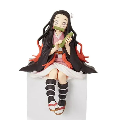 Bonecos de ação colecionáveis de Demon Slayer Kimetsu No Yaiba Anime Tanjiro Nezuko Inosuke Anime