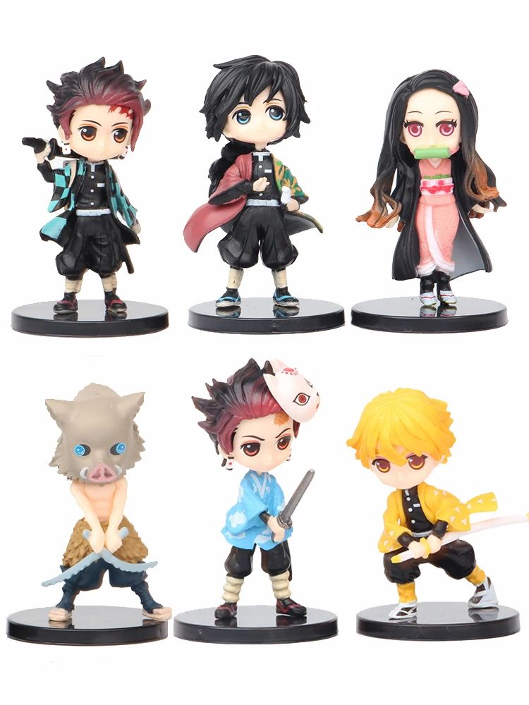 Anime Demon Slayer Figura Kimetsu No Yaiba Q Posket Kamado Tanjirou Kamado Nezuko Brinquedo Infantil
