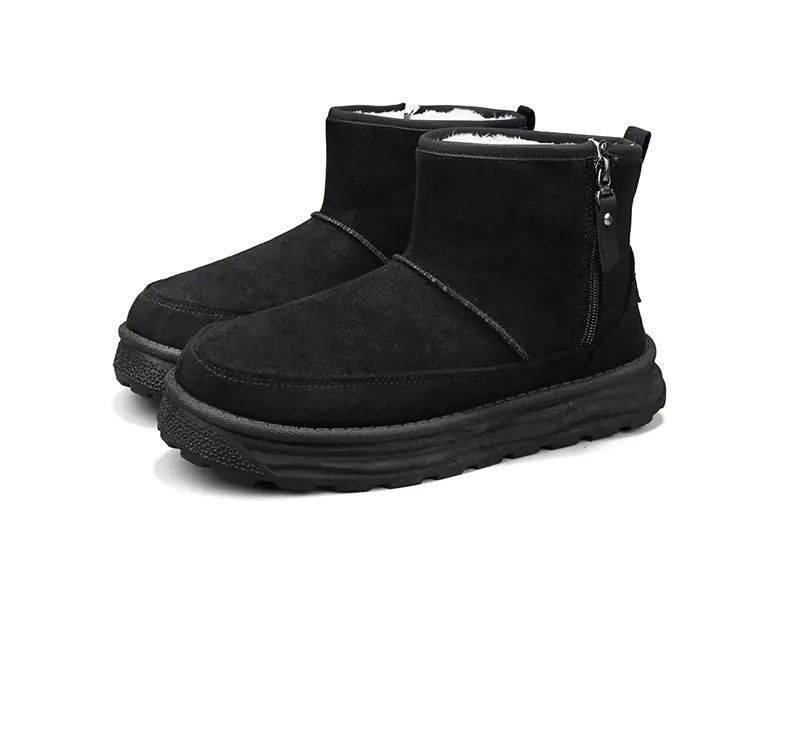 2025Mens Shooes Snow Boots Offer Men Motorcycle Boot Men's Winter Shoes Safety Work Shoes Military Man Tactical Boots Ankle High