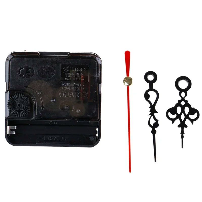 1 Set Hanging DIY Quartz Watch Silent Wall Clock Movement Quartz Repair Movement Clock Mechanism Parts Clock Parts with Needles