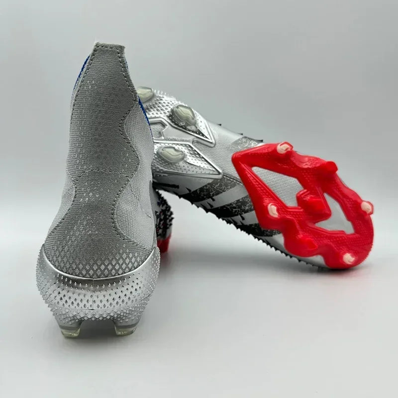 New Men Football Field Boots Professional Original Soccer Shoes Resistant Unisex Comfortable Ankle Cleats Football Shoes Outdoor