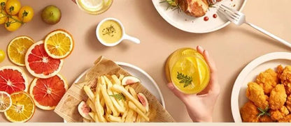 220V Automatic Double-Layer Electric Air Fryer Hot Pot Non-Stick Home Use Large Capacity Potatoes Fryer