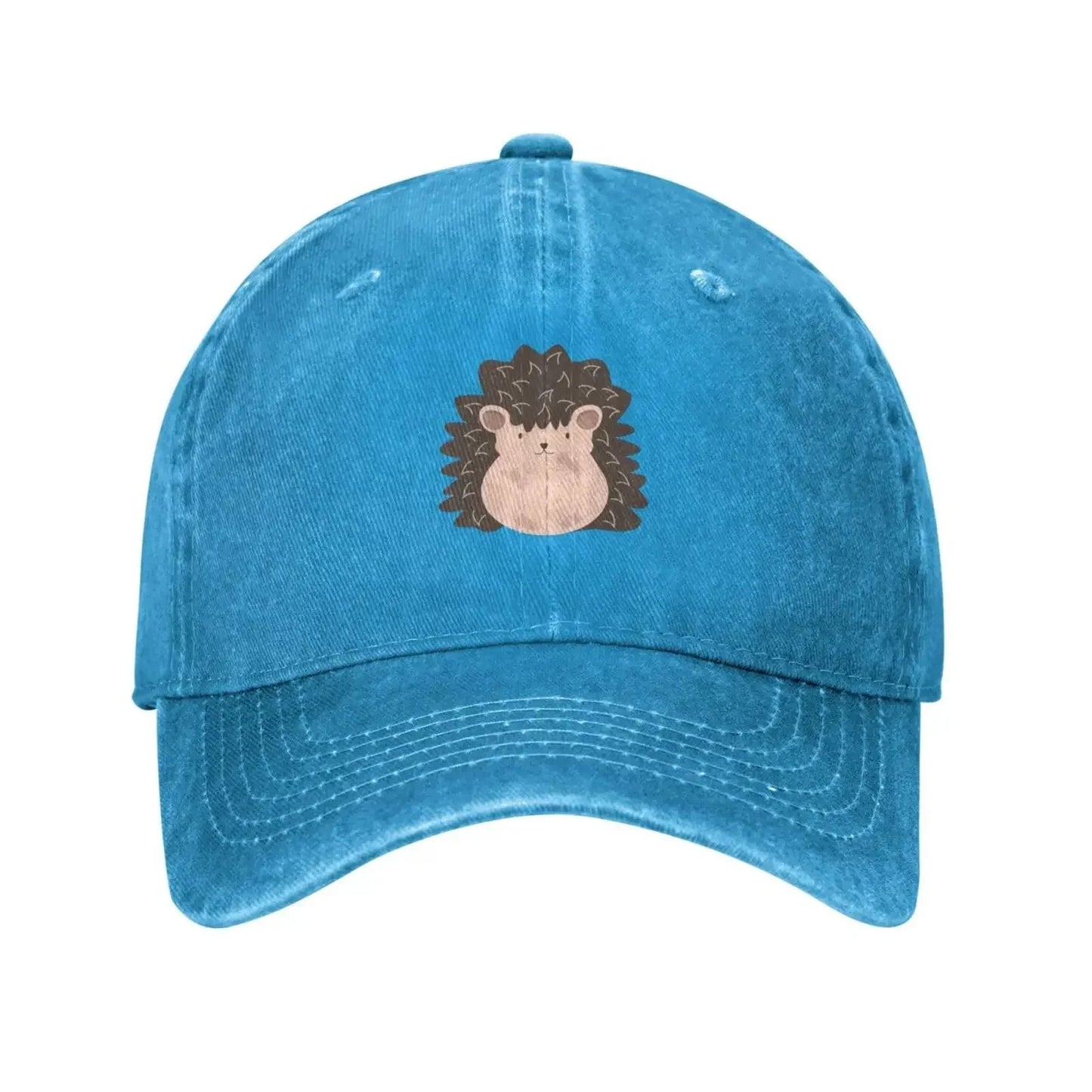 Cute Hedgehog Baseball Cap for Men Women Vintage Trucker Hats Dad Caps for Daily