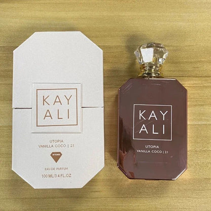KAYALI 100ml Eau De Parfum Feminino Coleção de Perfumes de Luxo de Longa Duração com Fragrância Floral Frutada Baunilha Oriental Amadeirada Doce