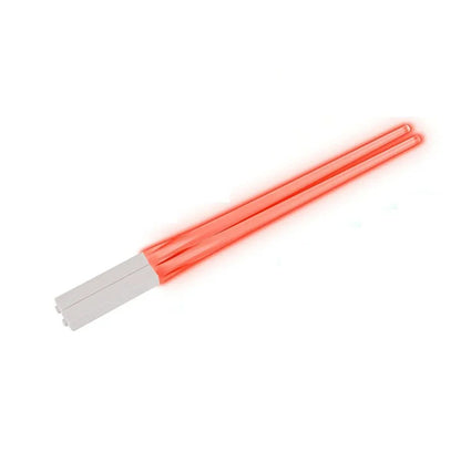 1 Pair StarWar Theme LED Lightsaber Luminous Chinese Chopsticks Reusable Washable Detachable Sushi Chopsticks Kitchen Tableware