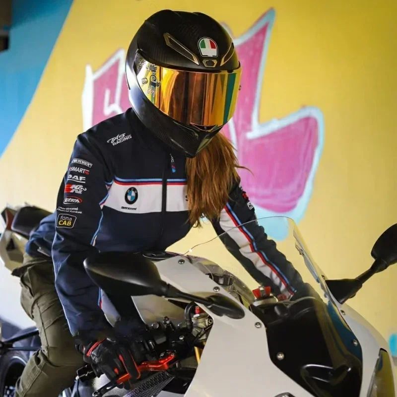 Capacete Unissex Pista Fechado para Moto Off-Road de Corrida Segurança Capacete de Proteção Aprovado ECE DOT Capacete de Ciclismo