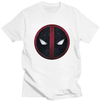 Mens Deadpool T Shirts Short Sleeve Cotton Tshirts Stylish Leisure Marvel Tee Plus Size Apparel Marvel Top Graphic T-shirt Print