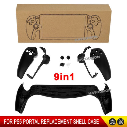9 IN 1 Controller Housing Shell Case For PS Portal Front Back Plate Faceplate Cover Protective Replacement Shell for PS5 Portal