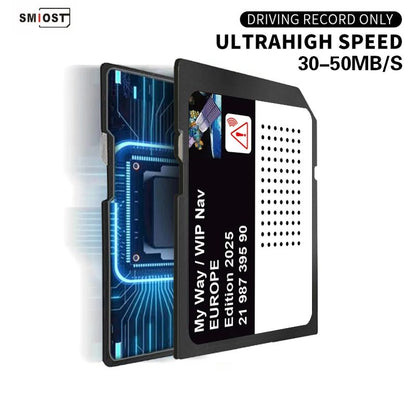2025 Navigation SD Card 16GB Upgrade EU Morocco 2025 Maps Sat Nav for Peugeot 207 308 3008 407 508 807 Expert Partner 2198739590