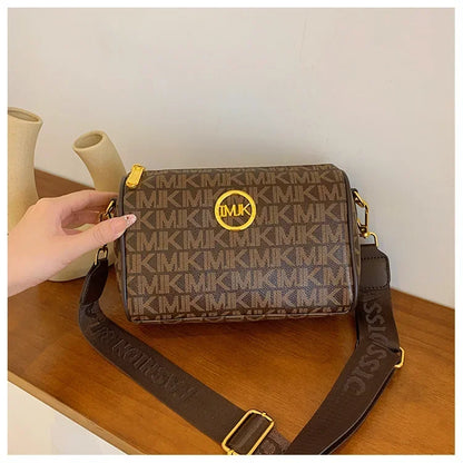 IMJK 22*14*11cm Women Shoulder Luxury Bags Designer Crossbody Chest Purses Handbag Women Clutch Travel tote Bag