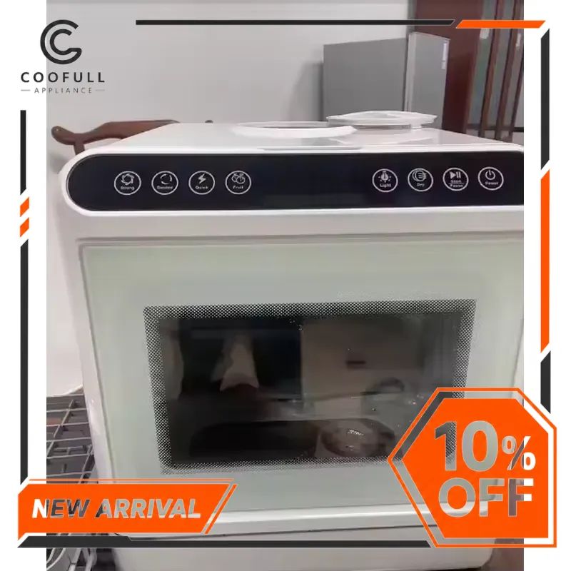 Large Built In Kitchen Dishwasher Portable Freestanding Intelligent Dish Washing Machine For Home Apartment Small Family Use