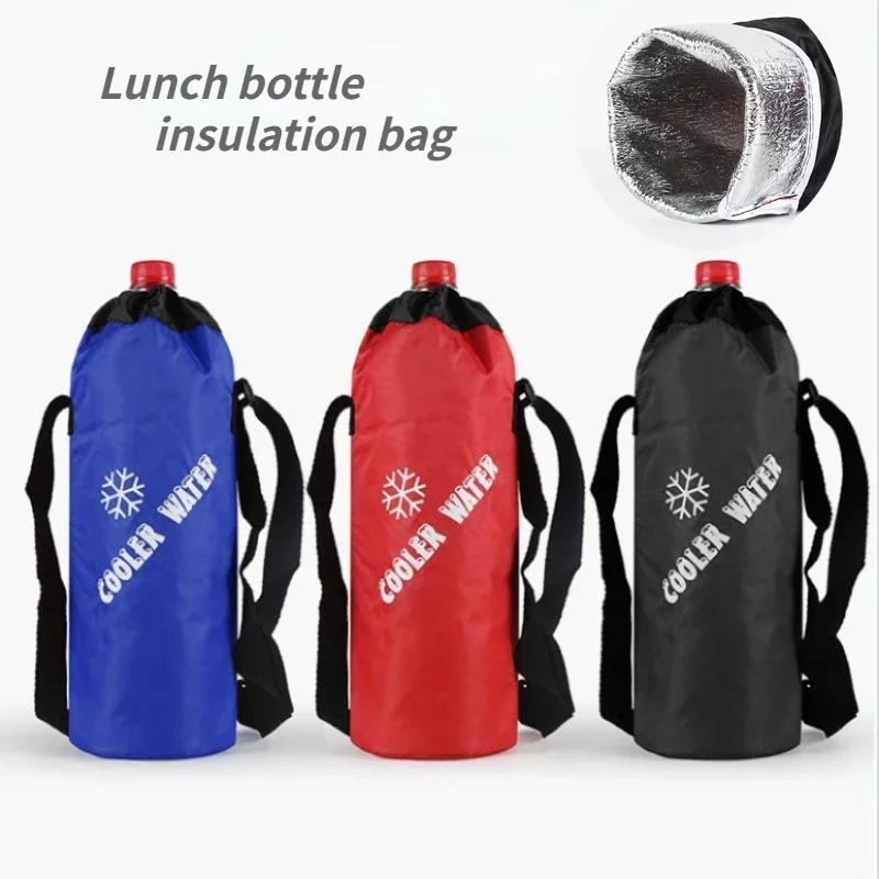 Portable Bottle Bag Insulated Thermal Ice Cooler Warmer Lunch Food Water Milk Picnic Insulation Thermos Bag For Man Women Kids