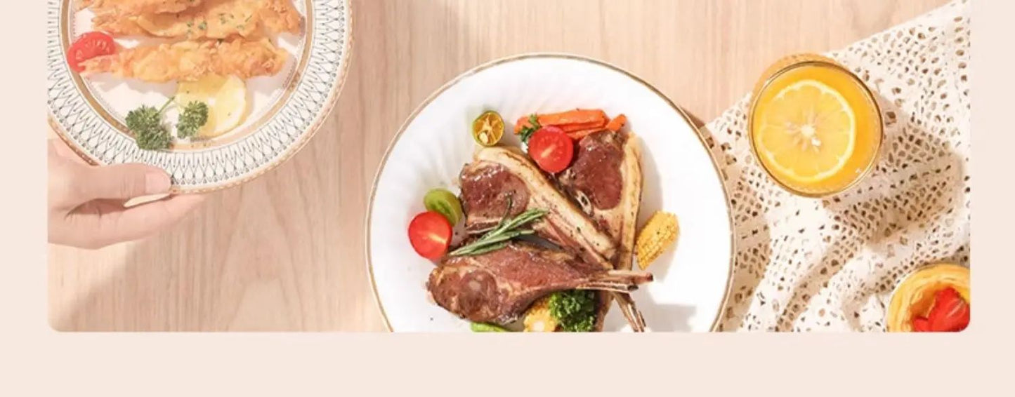 New air fryer. For home use. For making french fries. Visible. Multi-function all-in-one. Automatic.  Oil-free electric oven.