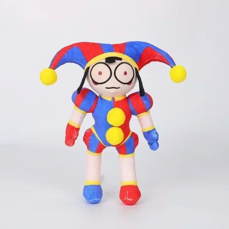 /New Styles The Amazing Digital Circus Pomni Jax Plush Toy Anime Cute Theater Rabbit Doll Cartoon Clown Christmas Kids Gifts