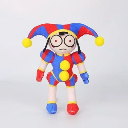 /New Styles The Amazing Digital Circus Pomni Jax Plush Toy Anime Cute Theater Rabbit Doll Cartoon Clown Christmas Kids Gifts