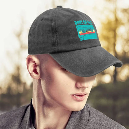 Boné Unissex Fita Cassete Best of 1963 Bonés de Beisebol Masculinos Bonés Trucker com Gráfico Ajustáveis Femininos