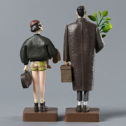 2pcs The Professional Leon Mathilda PVC Figure Toy Statue Doll Gift