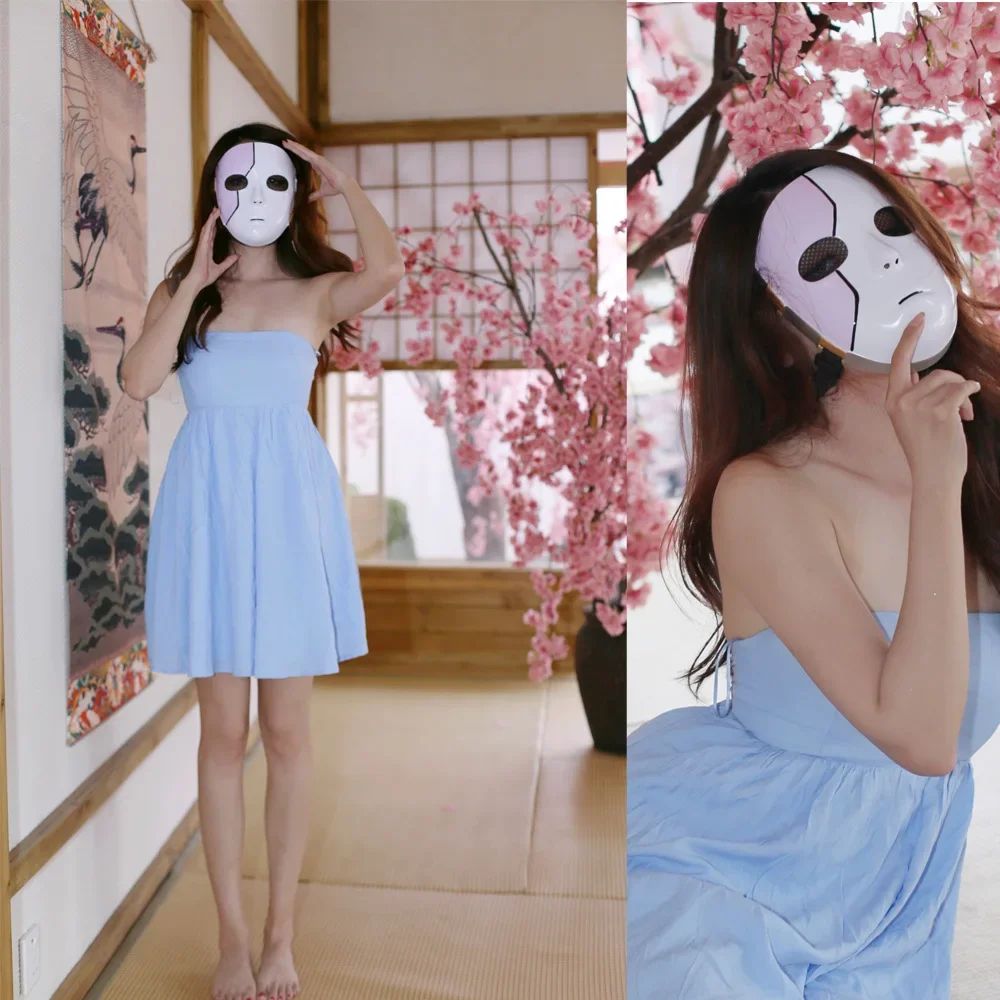 Anime Sally Face Cosplay Mask - Sal Fisher Full Face Unisex, Halloween Party Costume, Soft Stuffed Collectible Gift