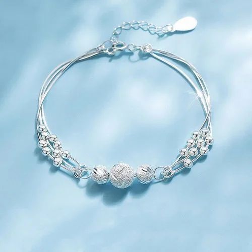 Pulseira de Luxo Coração Vazado Prata 925 Zircônia para Mulheres Joias de Festa Presentes de Moda Coreana Doce e Estilosa