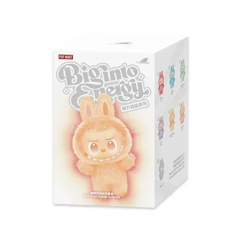 POP MART THE MONSTERS Big into Energy Series Vinil Pelúcia Blind Box Sacola Surpresa Mystery Box Brinquedos Boneca Figura Fofa Enfeites Presente