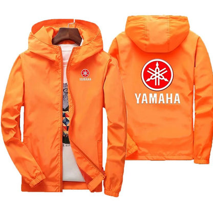 Yamaha Men's Thin Breathable Racing Motorcycle Outdoor Jacket Summer Sunscreen Leisure Windbreaker Coat for Lady
