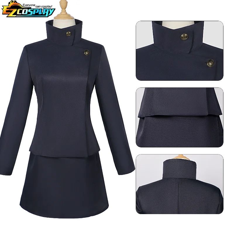 Anime Jujutsu Kaisen Ieiri Sh?ko Cosplay Kostuum Kleding Halloween Rollenspel Ieiri Sh?ko Jurken High School Uniform Rok