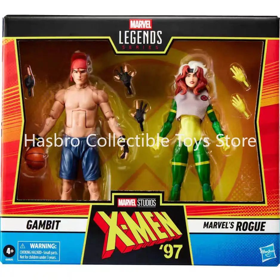 In Stock Marvel Legends Retro Cardback X-Men '97 Wolverine Rogue Magneto Cyclops Gambit Jean Grey Action Figure Model Toy Gift