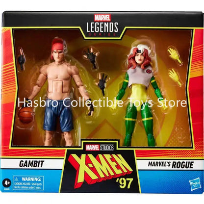In Stock Marvel Legends Retro Cardback X-Men '97 Wolverine Rogue Magneto Cyclops Gambit Jean Grey Action Figure Model Toy Gift