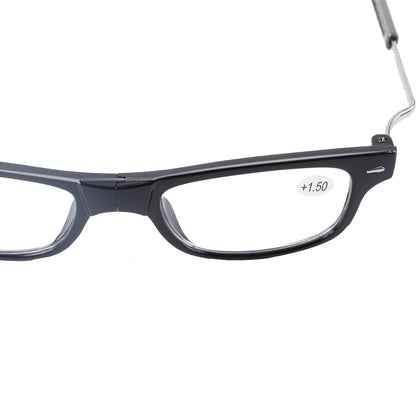 Portable Folding Reading Glasses High Definition Resin Fashion Presbyopic Eyeglasses