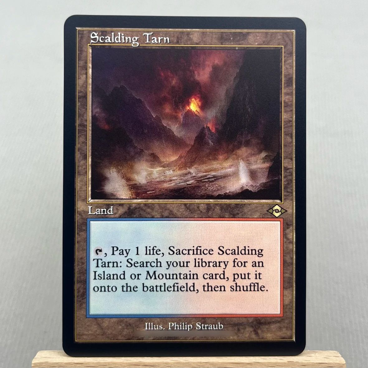 MH3 MH2 HOLO10-03 TCG Cartas Mágicas para Proxy de Jogo Caseiro terreno de busca Marsh Flats a Arid Mesa Misty Rainforest gathering