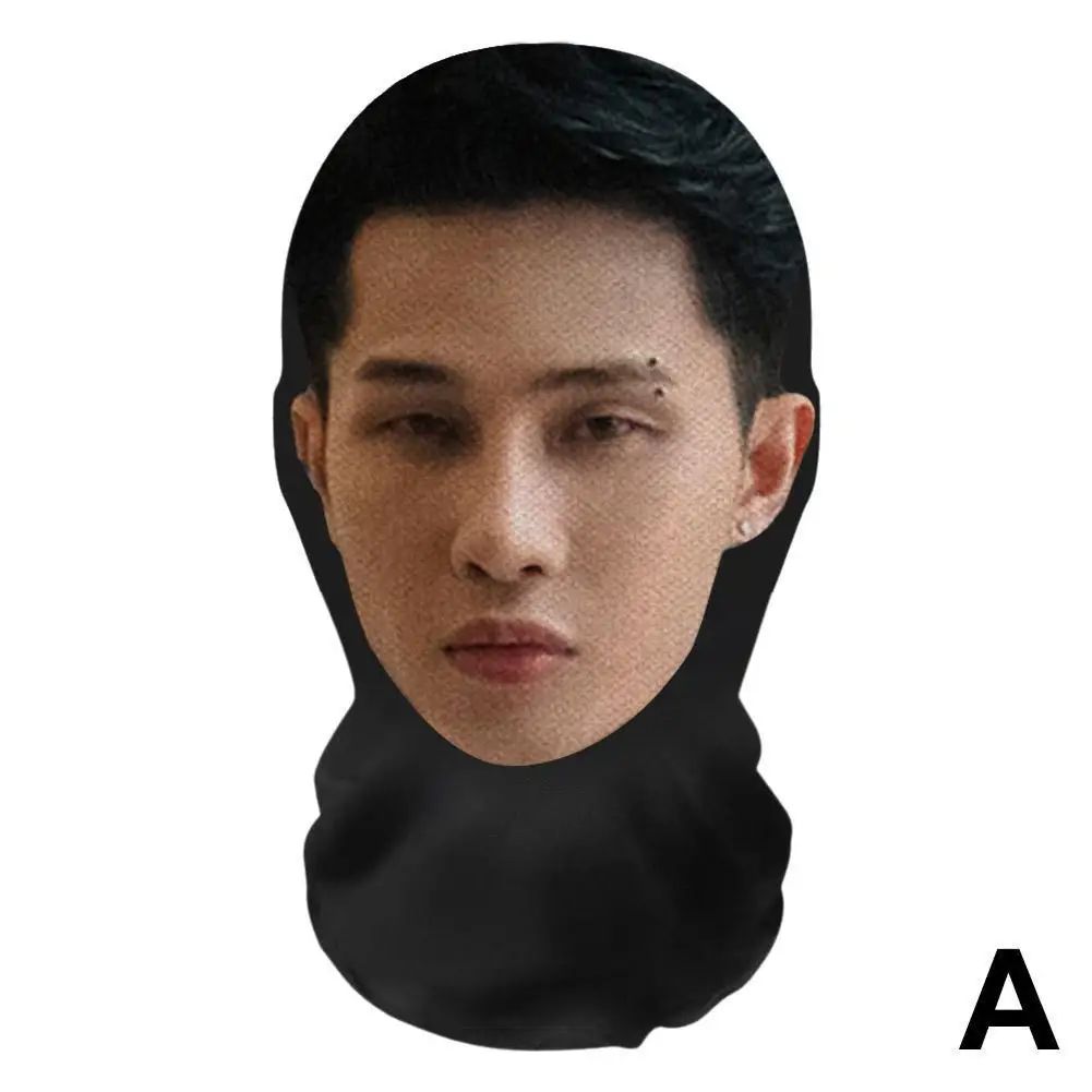 2026 NEW Interesting 3D Printed Funny Full Face Mask Celebrity Realistic Face Mask Party Cosplay Props Halloween