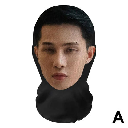 2026 NEW Interesting 3D Printed Funny Full Face Mask Celebrity Realistic Face Mask Party Cosplay Props Halloween