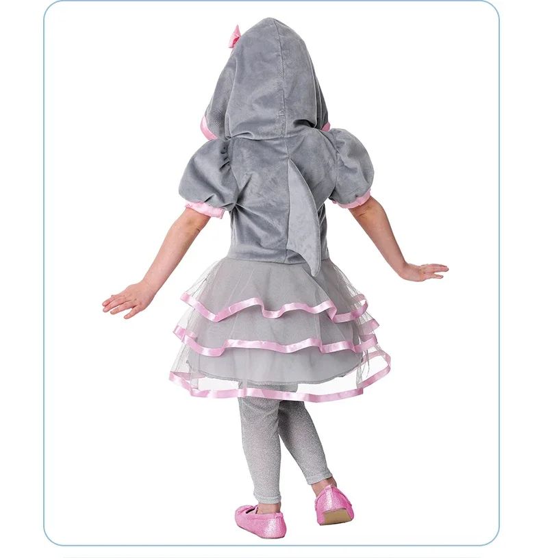 Shark Costume Boys Girls Grey Shark Cosplay Ocean Animal Theme Party Halloween Carnival Dress Kids Game Play Stage Performance