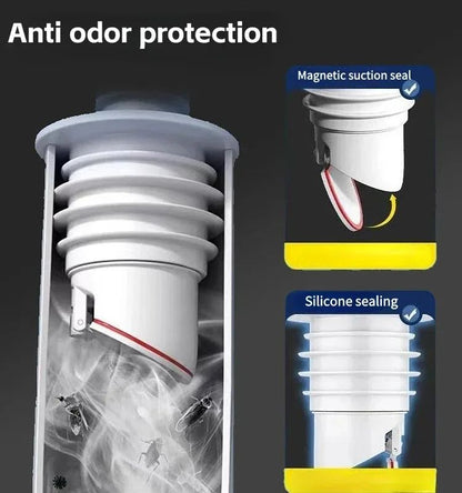 Silicone Drainage Bathroom Sewer Pipe Seal Anti-odor Anti-backflow Sink Drain Filter Water Plug Drains Bathrooms Accessories