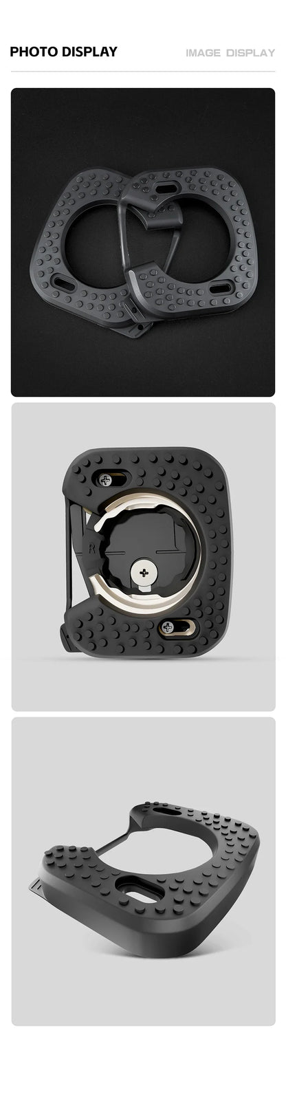 WEST BIKING Bicycle Cleats Pedal Cover Quick Release Road Bike Pedal Cleats Self-locking Cycling Pedal Cleat For Speedplay Zero