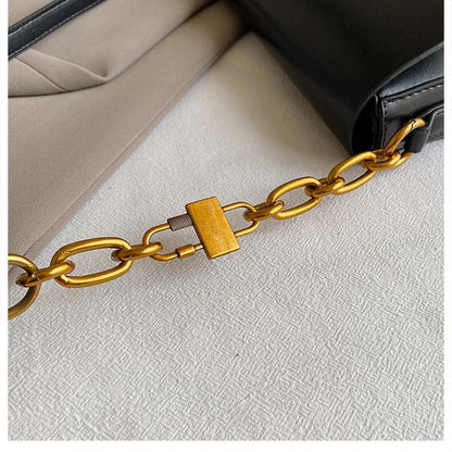 Elegant Leather Women's Satchel - Small Square Shoulder Bag, Fashion Crossbody & Underarm Handbag