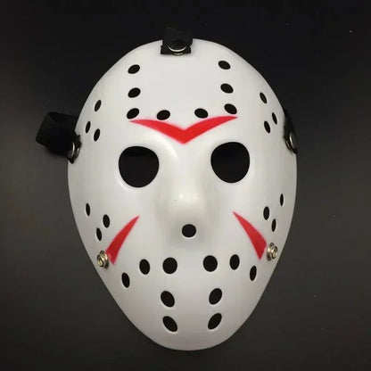 Halloween Horror Jason Mask Hockey Cosplay Killer Hallowmas Scary Party Decor Mask Christmas Masquerade Masque V for Vendetta