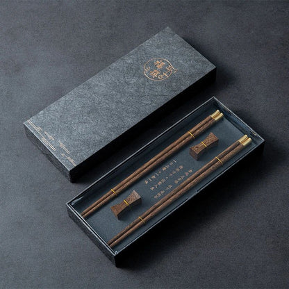 Hashis de Sândalo Vermelho Natural de Alta Qualidade Premium Conjunto de Talheres Utensílios de Mesa Domésticos para Presente Hashis Chineses